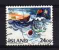 Iceland - 1988 - 24k Christmas - Used - Usati