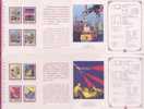 Folder Taiwan 1988 Science & Technology Stamps Biotechnology Computer Space Energy Liver Medicine - Neufs