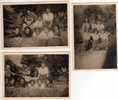 Lot De 3 Photos Camp Louvetaux à CURIENNE (Savoie) Camp EDF En 1943 - Scoutisme