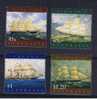 RB 726 - Australia 1998 - Ship Paintings Set Of 4 Stamps MNH - Mint Stamps