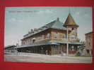 Depot- Train Station---     Southern Railway Depot  Greensboro NC   Ca 1910---===-- Ref 190 - Greensboro