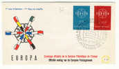 Belgio - Busta Europa FDC 1959 - 1959