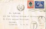 2219. Carta KARLSTAD (Cape Town) South Africa 1948.  TAXE - Lettres & Documents