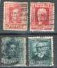 Lote 4 Perforado Comercial B.A. Banca Arnus Republica Y Alfonso XIII º - Used Stamps