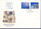 Noruega YT1159-60 FDC Archipielago De Svalband: Paisaje, Oso Polar, Mapa, Islas, Barcos De Vela. - Osos