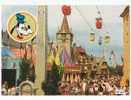 PO1402# PARCO DIVERTIMENTI - WALT DISNEY WORLD - FANTASILAND - PIPPO - FUNIVIA  No VG - Disneyworld