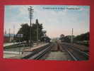 Depot- Train Station---   Massillon Ohio Pennsylavania R.R. Depot   1914 Cancel   ---===-- Ref 191 - Other & Unclassified