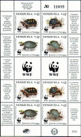 Venezuela 1992 MiNr. 2729 - 2732  WWF Turtles Red-footed Tortoise, Arrau Turtle 8v MNH** 14,00 € - Turtles