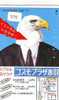 Telecarte JAPON *  OISEAU EAGLE  (375) AIGLE * JAPAN Bird Phonecard  * Vogel * Telefonkarte ADLER * AGUILA * - Aigles & Rapaces Diurnes