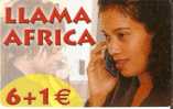 TARJETA DE ESPAÑA DE PREPAGO DE LLAMA AFRICA - Other & Unclassified