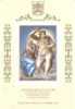 55837)foglietto Vaticano Con Un Valore Da 4000£ Serie Michelangelo - In Occasione Del Restauro Cappella '94 - Blokken & Velletjes