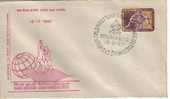 INDIA 1967 SPORT WORLD WESTLING CAMPIONSHIP FDC - Wrestling