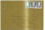 56073)lettera USA  Con 3 Valori + Annullo Del 2-8-1974 - Cartas & Documentos