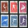 Romania 1960 Olympics - Olympic Games Rome CTO  SG 2723-2728 - Used Stamps