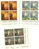 1969 - San Marino 788/90 Quadri Di Viola In Quartina - Unused Stamps