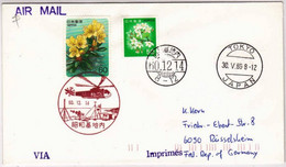 JAPON (JAPAN) -  POLAIRE (ANTARTIC) - LETTRE Par AVION Pour RÜSSELSHEIM (GERMANY) - Other & Unclassified