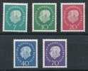 Berlin 182/86 ** Mi. 15,- - Unused Stamps