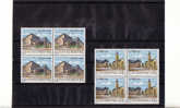 LUXEMBOURG 1990 TOURISTIQUE  BLOC DE 4 TIMBRES  TTBE / ** /  ( NEUF) - Unused Stamps