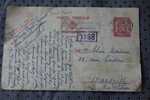 ENTIER POSTAUX DE  1945 DE BRUXELLES BELGIQUE > MARSEILLE  MARQUE DE CENSURE POSTALE 1288 > GUERRE - Postkarten 1934-1951