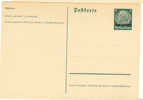 Postkarte Entier Postal - Ganzsachen Stationary - Hindenburg Luxemburg 6 - état ** Recto Mais Tâche Encre Au Verso - Stamped Stationery