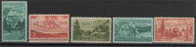Jubilé  Des Etats Americains Dakota Du Sud,Kansas,Nevada, Washington,Territoire De Gadsden. 5  T-p Neuf ** - Unused Stamps