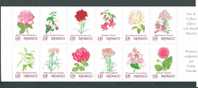 Monaco: Carnet 12 **   Fleurs - Carnets