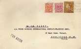 3510   Carta, Aerea, WOLUWE 1958, Belgica, Cover, Letter - Andere & Zonder Classificatie