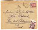 FRANCE 1943 LETTRE DE CHAMP? A PARIS TAXEE -  (#180) - Briefe U. Dokumente