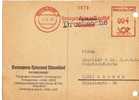 Tarjeta, DOSSELDORF 1950, Alemania, Kammgarn-pinnerei - Covers & Documents