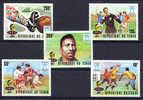 TCHAD 1977, FOOTBALL ARGENTINE 1978, Dont PELE, 5 Valeurs, Neufs / Mint. R109 - 1978 – Argentine