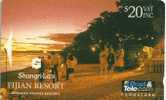 FIJI $20  SHANGRI-LA RESORT BEACH AT SUNSET WOMAN  GPT FIJ-019 CODE: 05FJE  READ DESCRIPTION !! - Fidschi