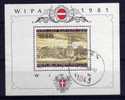 Austria - 1981 - "WIPA 1981" International Stamp Exhibition Miniature Sheet - Used - Blokken & Velletjes