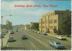Clovis NM New Mexico, Street Scene, Autos, Courthouse, On C1960s Vintage Postcard - Other & Unclassified