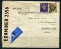 Great Britain 1940  Cover Sent To USA Censored - Revenue Stamps