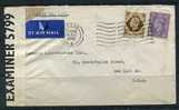 Great Britain 1943  Cover Sent To USA Censored - Revenue Stamps