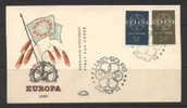 SPE599 - LUSSEMBURGO , FDC EUROPA  DEL 1959 - FDC