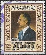 JORDAN 1983 King Hussein - 125f Multicoloured FU - Jordania