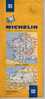 Carte MICHELIN  CAEN PARIS N° 55  Datée 1981 - Roadmaps