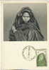 Carte Maximum Pub Ionyl Femme De La Tribu Guerriere Des Ouled Ahmed Ben Daman 1952 - Mauritanië