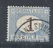 1870-74 REGNO USATO SEGNATASSE 1 LIRA - RR8436 - Strafport