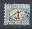 1870-74 REGNO USATO SEGNATASSE 1 LIRA - RR8436 - Impuestos