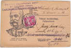 Hungary 1916 - Feldpost Postcard With Portrait Of Emperor Franz Joseph, To A Soldier In Hospital - 14-10-16 - 1. Weltkrieg