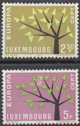 LUXEMBOURG   N°612/613___NEUF**VOIR SCAN - 1962