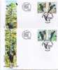 Serbia 2007  - Black Woodpecker, Set Of 2 Lokal (national) FDC´s - FDC