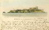 Marseille - Joli Vu Couleur Du Château D'If - 1902 - Précurseur ( Voir Verso ) - Château D'If, Frioul, Iles ...