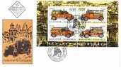 BULGARIA / Bulgarie  2005 FIRE-CARS S/M - FDC - FDC