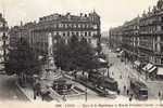 69 LYON - Place De La République Et Rue Du Président Carnot - Tramways - Other & Unclassified