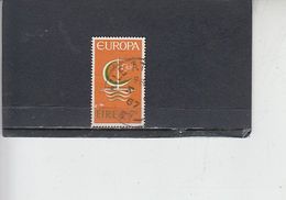 IRLANDA  1966 -Yvert  187° - Europa-CEPT - Usati