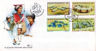 Bophuthatswana - 1987 Tertiary Education FDC # SG 191-194 , Mi 190-193 - Bophuthatswana