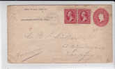 USA  - 1902 - ENTIER ENVELOPPE  De HOBOKEN NJ Pour LEIPZIG (GERMANY) - 1901-20